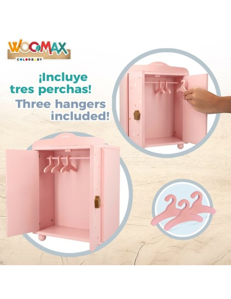 Cupboard Woomax Dolls Pink