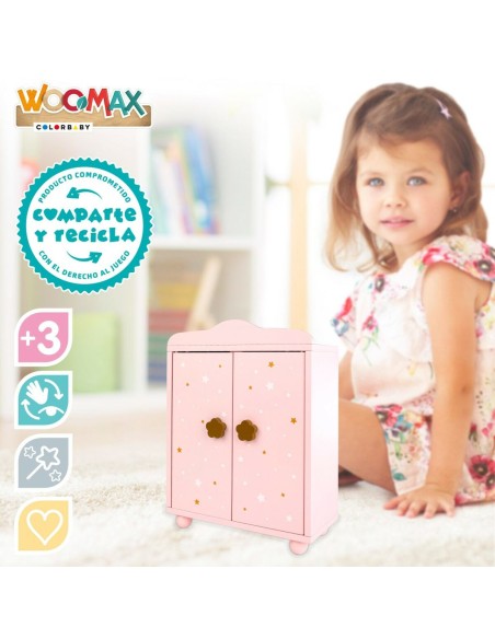 Cupboard Woomax Dolls Pink