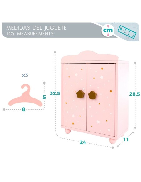 Cupboard Woomax Dolls Pink