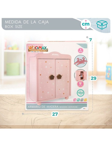 Cupboard Woomax Dolls Pink