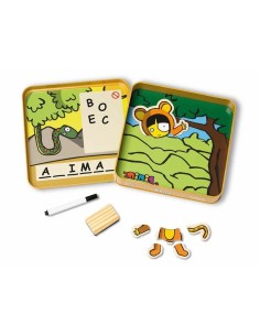 Educational Baby Game Cayro Chita 19 x 19 x 3,5 cm 8 Pieces 2