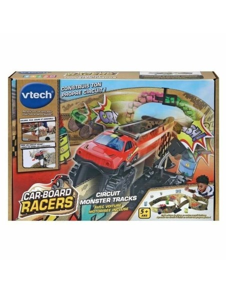 Educational Game Vtech Car Board Racer Monster Trucks