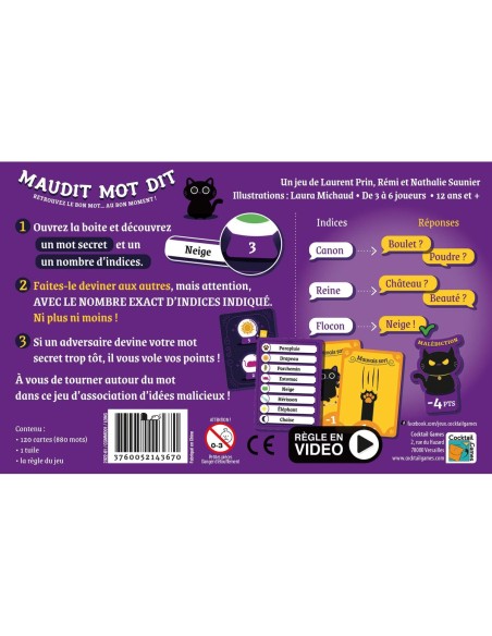 Card Game Asmodee Maudit Mot Dit (FR)