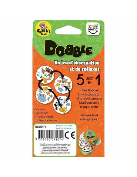 Board game Asmodee Dobble Kids (FR)