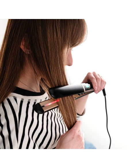 Ceramic Hair Straighteners Dcook Gallery Black 45 W Infrared