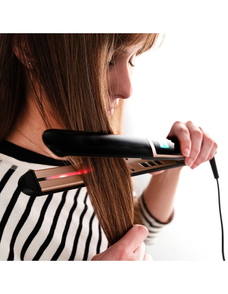 Ceramic Hair Straighteners Dcook Gallery Black 45 W Infrared