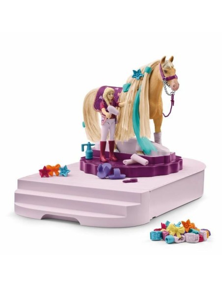 Playset Schleich Horse Grooming Station Horse 50 Pieces