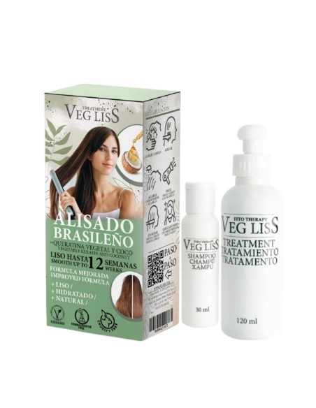 Brazilian Hair Straightener Set VegLiss 2 Pieces