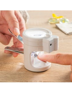 Nail Clippers with LED Light, Magnifying Glass and File Clail InnovaGoods 2