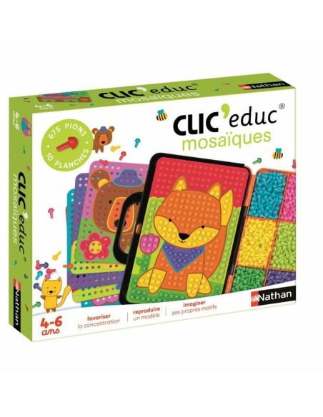 Board game Nathan Clic'Educ - Mosaiques (FR)