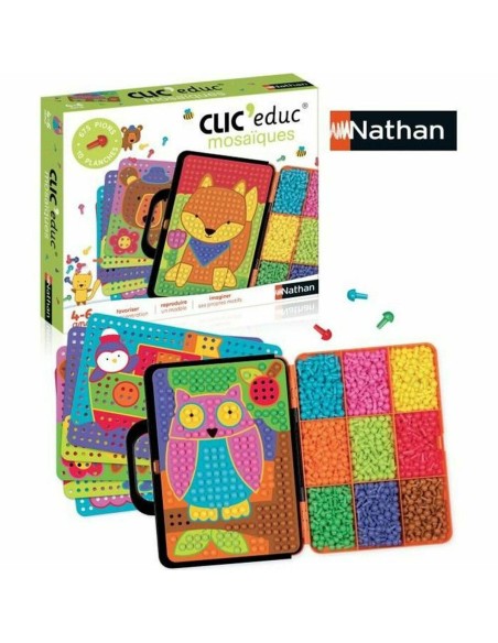 Board game Nathan Clic'Educ - Mosaiques (FR)