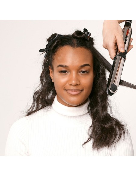 Hair Straightener Babyliss BAB3000EPE Black 55 W