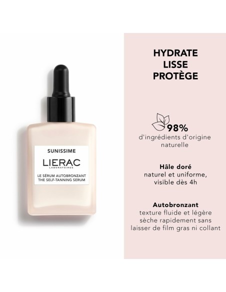 Self-Tanning Body Lotion Lierac SUNISSIME 30 ml
