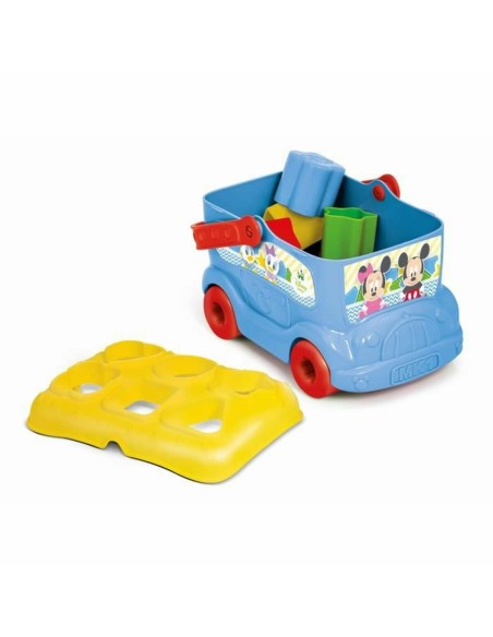 Interactive Toy for Babies Clementoni The Mickey Mouse Bus 9 Pieces
