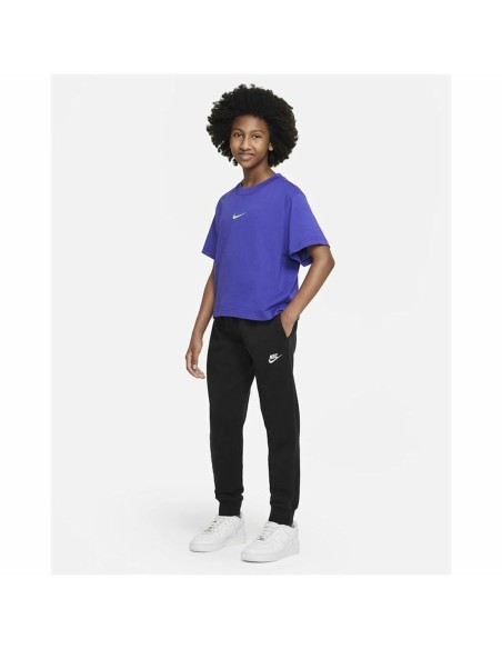Child's Short Sleeve T-Shirt Nike Sportswear Blue
