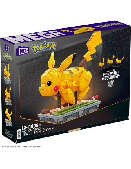 Construction kit Pokémon Mega Construx - Motion Pikachu 1095 Pieces