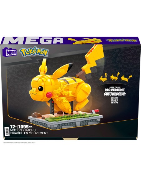Construction kit Pokémon Mega Construx - Motion Pikachu 1095 Pieces