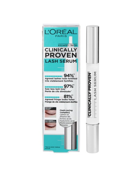 Serum for Eyelashes and Eyebrows CLINICALLY PROVEN L'Oreal Make Up Clinically Proven