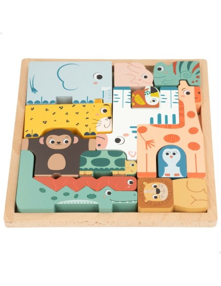 Child's Wooden Puzzle Woomax (6 Units)