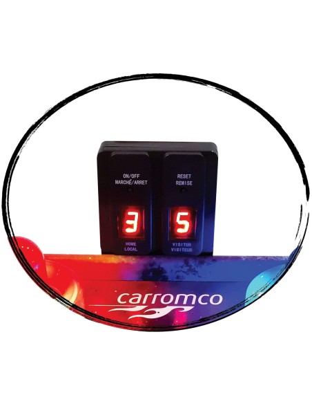 Hockey Table Fire & Ice LED Lights 146 x 71 x 82 cm