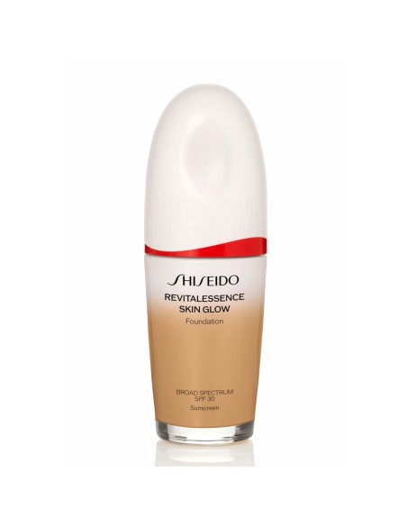 Liquid Make Up Base Shiseido Revitalessence Skin Glow Nº 350 30 ml