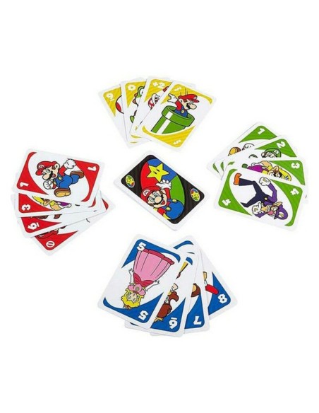 Card Game UNO Super Mario Mattel DRD00