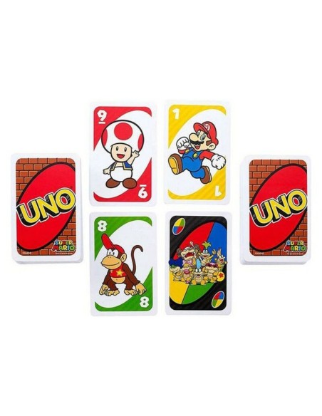 Card Game UNO Super Mario Mattel DRD00
