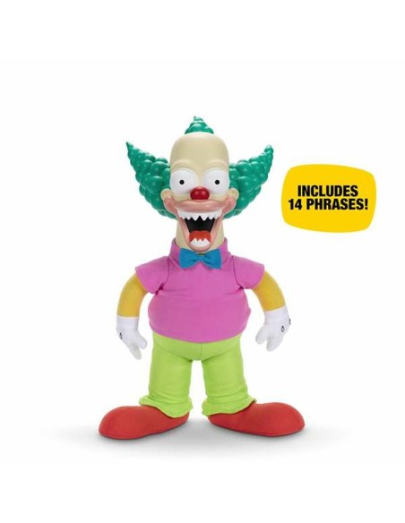 Soft toy with sounds The Simpsons Krusty Polyester PVC