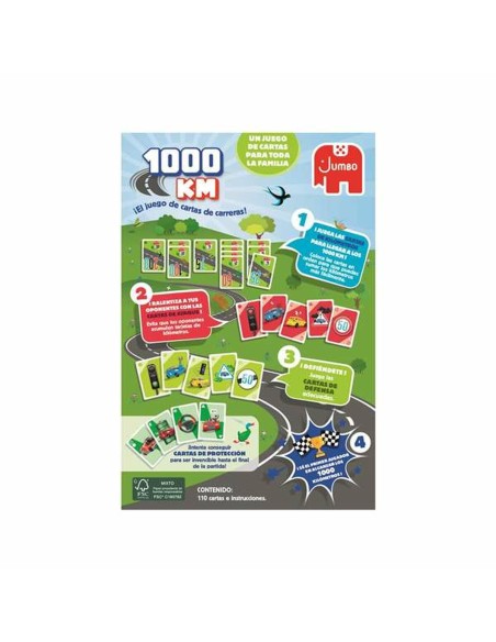 Card Game Diset 1000 km ES