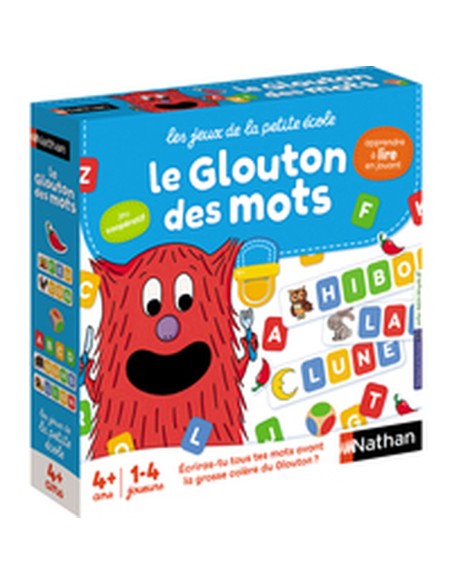 Educational Game Nathan le glouton des mots