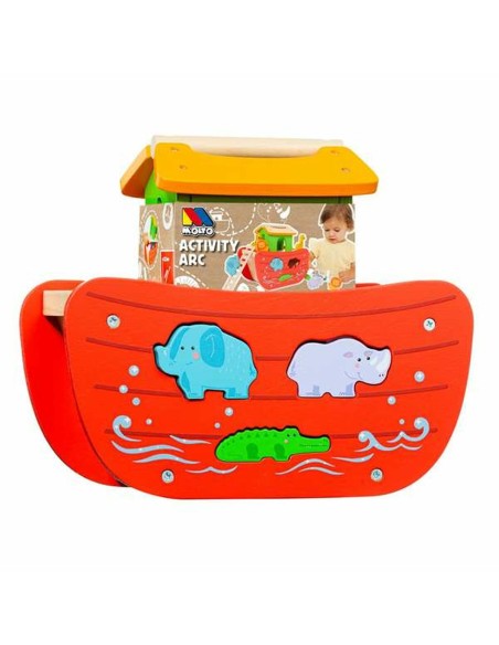 Playset Moltó Noah's ark Wood 17 Pieces
