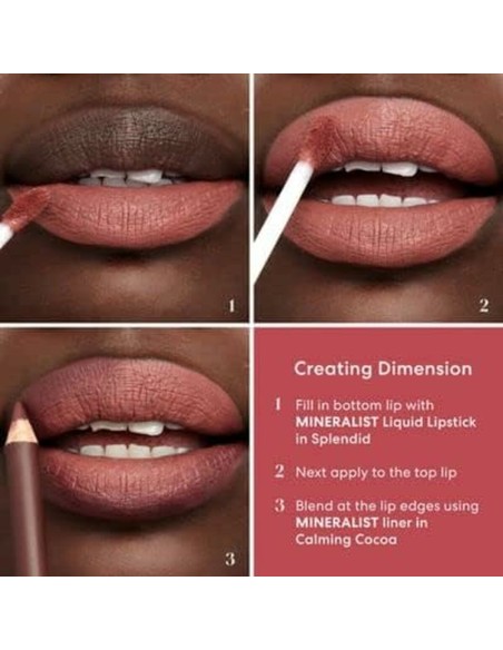 Lipstick bareMinerals Mineralist Charming Pink 1,3 g