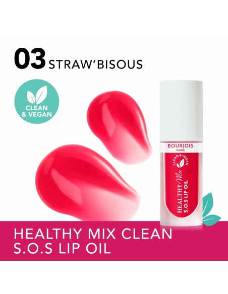 Lipstick Bourjois HEALTHY MIX S.O.S Nº 03-Straw'bisous 4,5 ml