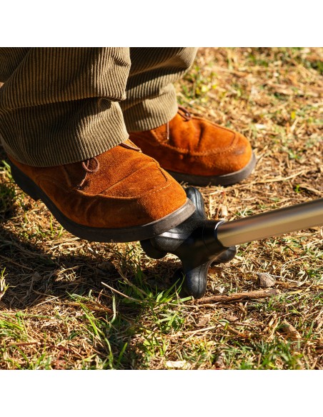 Extendable Walking Stick with LED, Alarm and Grabber Hannde InnovaGoods