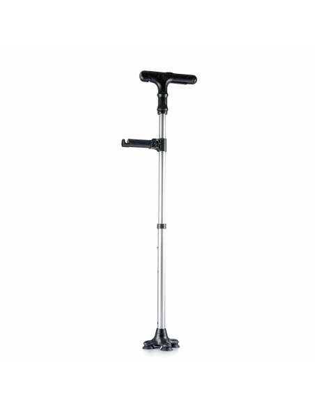 Extendable Walking Stick with LED, Alarm and Grabber Hannde InnovaGoods