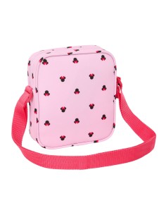 Shoulder Bag Minnie Mouse Naive Pink 16 x 18 x 4 cm 2