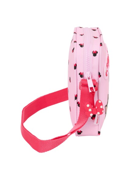 Shoulder Bag Minnie Mouse Naive Pink 16 x 18 x 4 cm