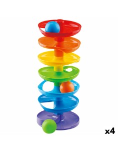 Activity Spiral PlayGo Rainbow 4 Units 15 x 37 x 15,5 cm