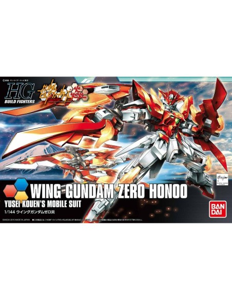 Action Figure Bandai Wing Gundam Zero Honoo