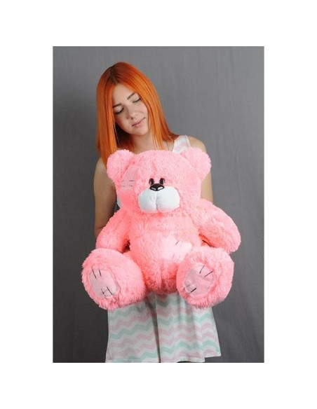 Teddy Bear GO GIFT TEDDY 60 PK Pink Plush 60 cm