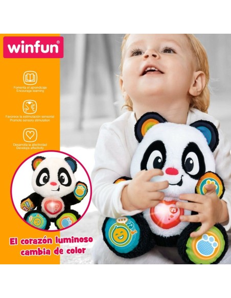 Baby toy Winfun Panda bear 27 x 33 x 14 cm (4 Units)