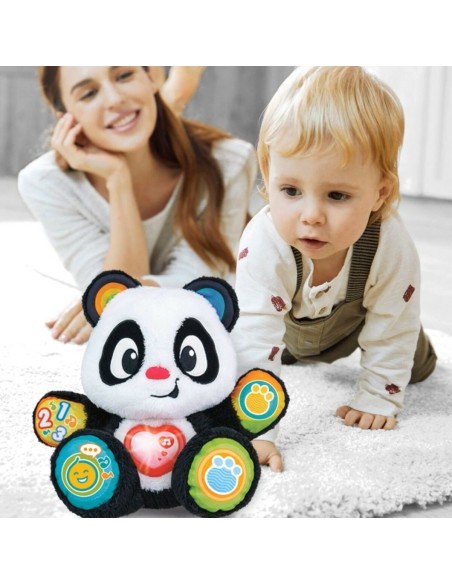 Baby toy Winfun Panda bear 27 x 33 x 14 cm (4 Units)