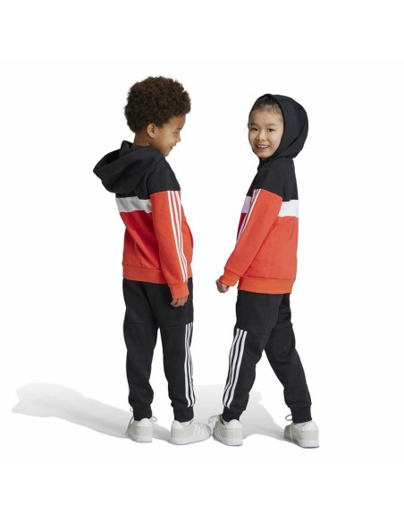 Children's Sports Outfit Adidas IV7437 Black