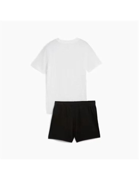 Children's Sports Outfit Puma Essentials No.1 Logo An White