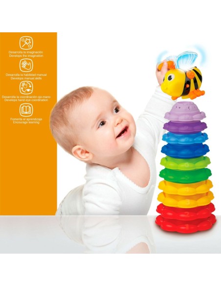 Stacking Blocks Winfun Bee 13 x 35,5 x 13 cm 2 Units