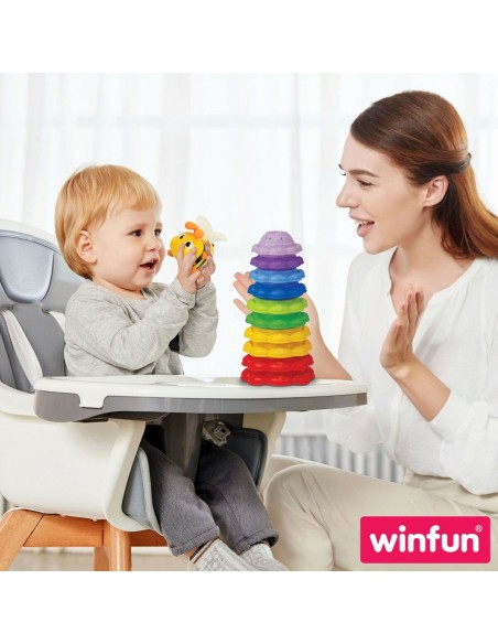Stacking Blocks Winfun Bee 13 x 35,5 x 13 cm 2 Units