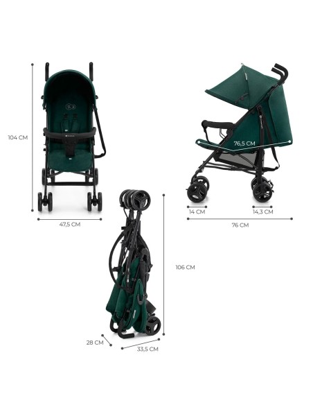 Baby's Pushchair Kinderkraft KSTIK000GRE0000 Green 1 Piece
