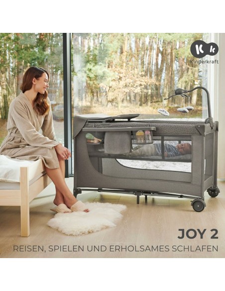 Baby Crib Kinderkraft KLJOY02BEG000AC