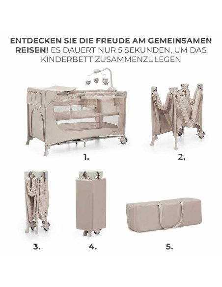 Baby Crib Kinderkraft KLJOY02BEG000AC