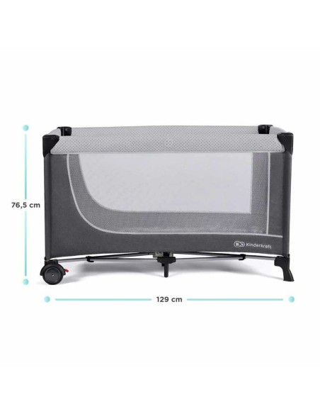 Baby Crib Kinderkraft KCLEOD00GRY0000